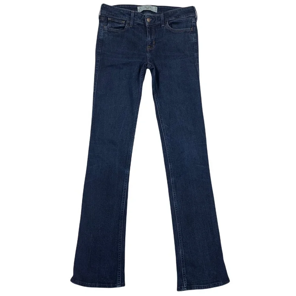 Hollister Women's 7R Dark Wash Bootcut Denim Jeans